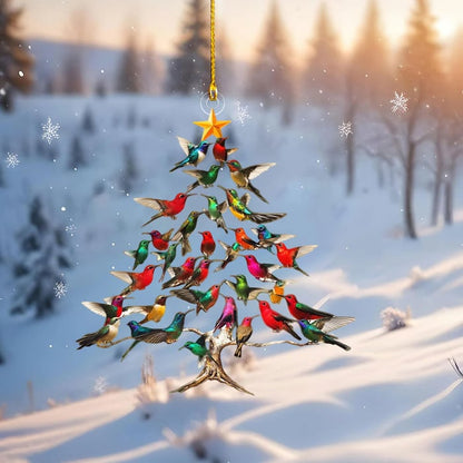 🔥2026 New Release 60% OFF - 🐦🎄Hummingbird Christmas Ornament✨(Same as in the video)