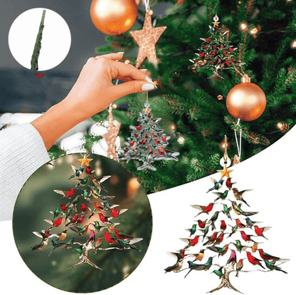 🔥2026 New Release 60% OFF - 🐦🎄Hummingbird Christmas Ornament✨(Same as in the video)