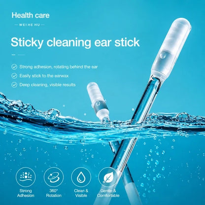 Sticky Ear Cleaning Sticks - Gentle, Visible Ear Care👂